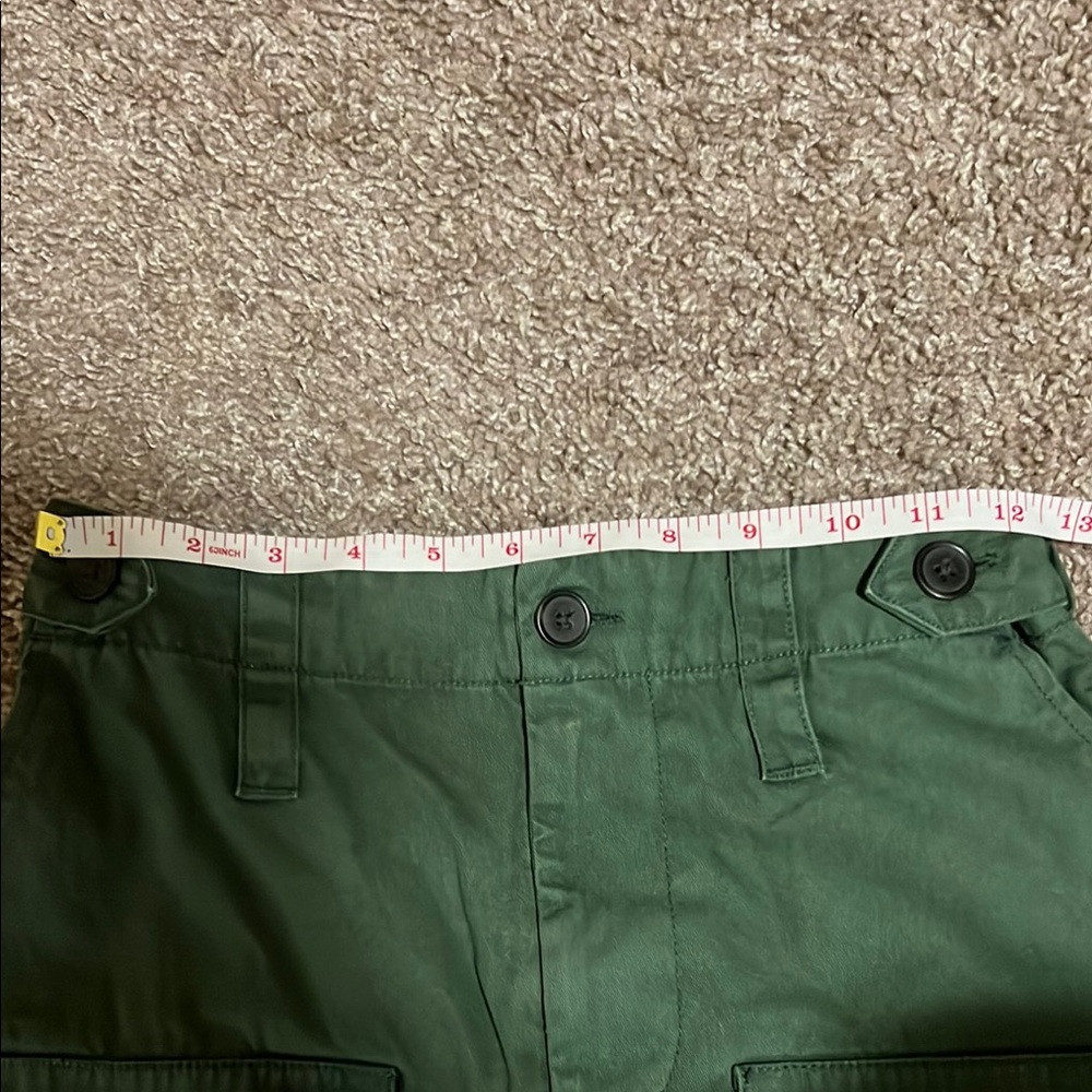 Universal Thread Green Cargo Skirt Adjustable Waist - Picture 4 of 10